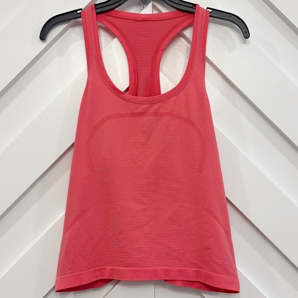 Lululemon Swiftly Tech Racerback Tank Top In Guava Pink Size 10